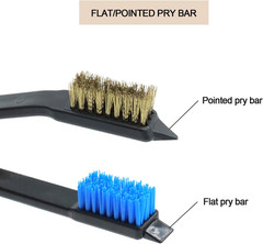 Gun Cleaning Brushes Picks Kit Set Brass Copper Steel Nylon Stainless Steel Ploy