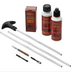 NEW Outers 98416 Aluminum Rod Pistol Cleaning Kit Box .38/.357 Cal/9mm pistol