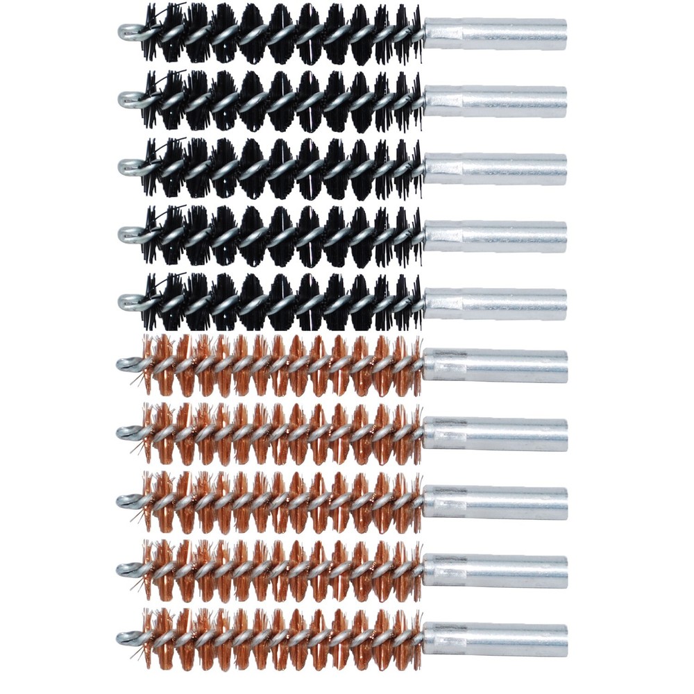 Mosin Nagant M44 M38 M91/30 Nylon&Brass Bore Brush Set 8×32 Thread Pitch -Female