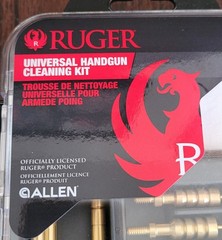 Allen Ruger Universal Handgun Cleaning Kit 18 Piece 380ACP to .45ACP 27836