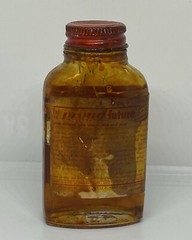 Vintage Lin-speed Real Oil Finish Collectible Bottle 1/2 Full
