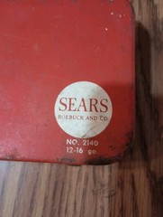 Vintage Sears Roebuck # 2140,12-16 Ga. Rifle Cleaning Kit