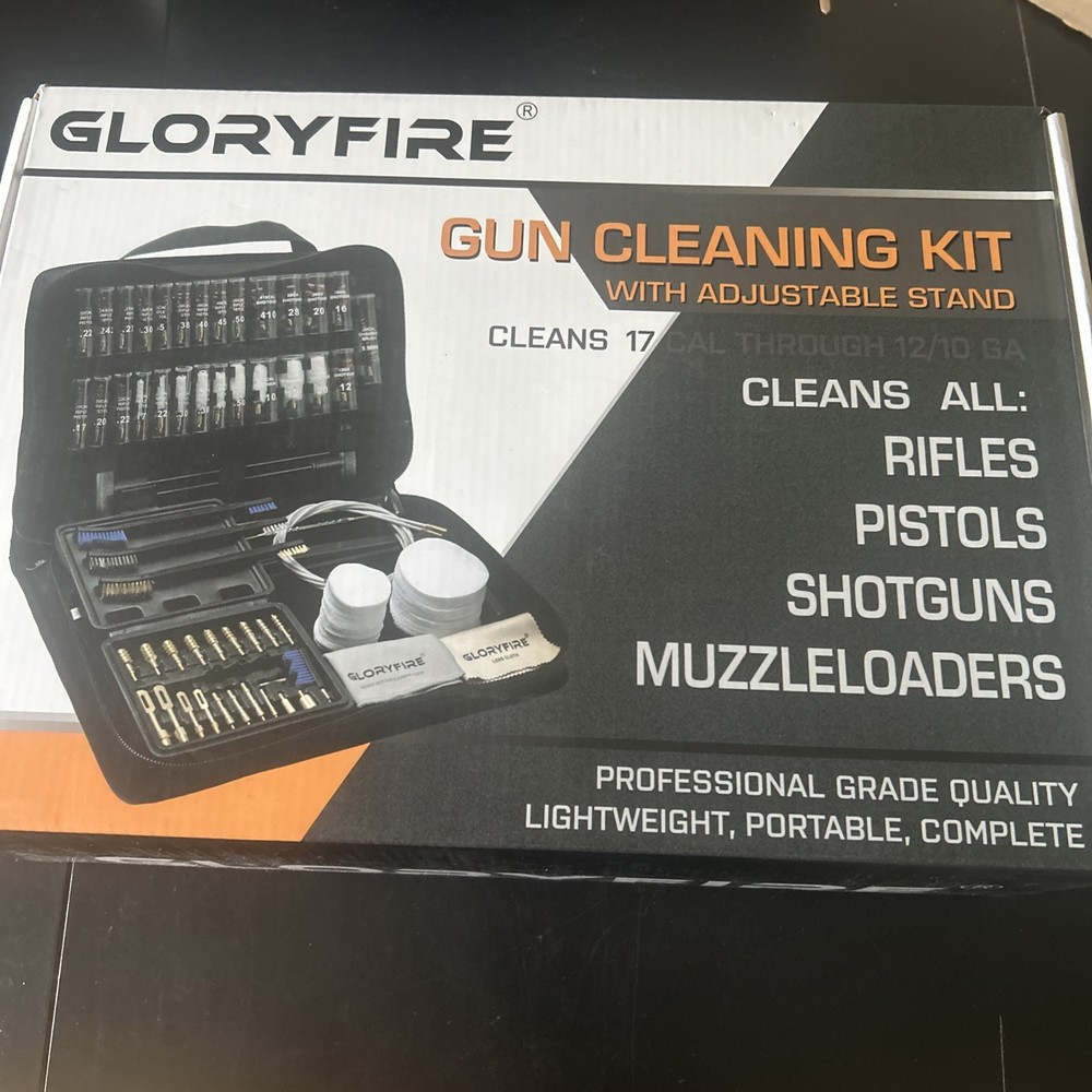 GLORYFIRE Gun Cleaning Kit With Adjustable Stand.