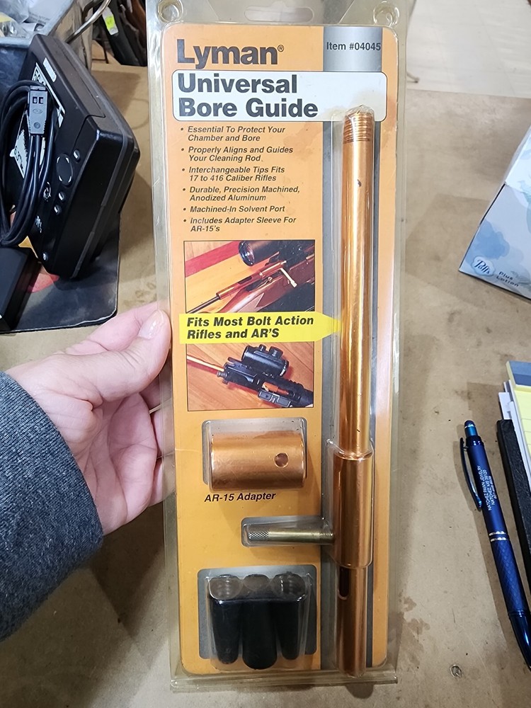 Lyman 04045 Universal Bore Guide Set (.17 to .416 Caliber Rifles)