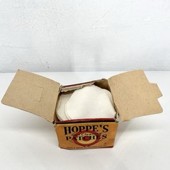 Vintage 1940 Hoppes 12-16 Gauge Gun Cleaning Patches Damaged Box Full