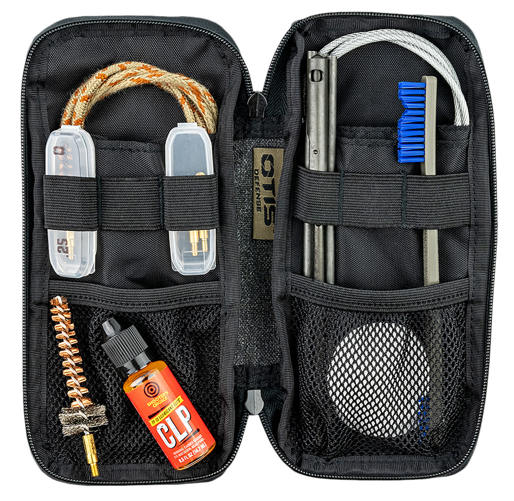 Otis FG901556 Defender Cleaning Kit Multi-Caliber Rifle/Pistol/13 Pieces Black N