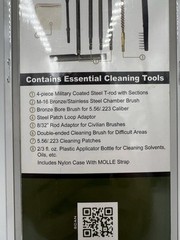 Sport Ridge 12 Piece Rifle Cleaning Kit 5.56/ .223 Caliber