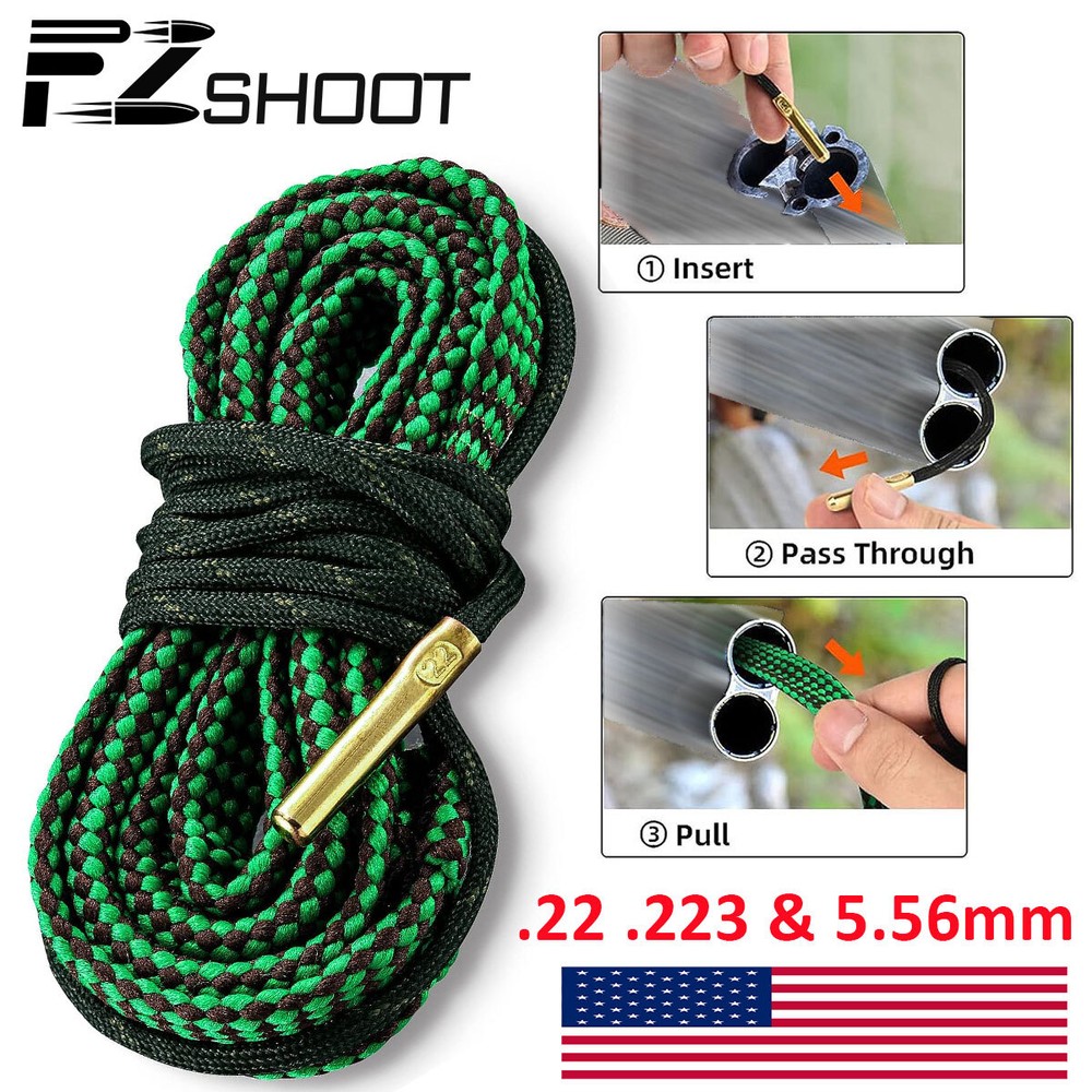 CLEARANCE Bore Cleaner Gun Barrel Rope Cleaner for 22 .223 & 5.56mm Rifle Pistol