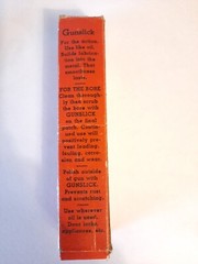 Vintage Gunslick Lubricant Tube w/ Box – USED 7/8 X 4 1/8 X 7/8″