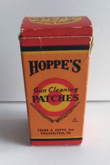 Vintage Hoppe’s .22 – .270 Caliber Gun Cleaning Patches No 2 Box FULL 1940s USA