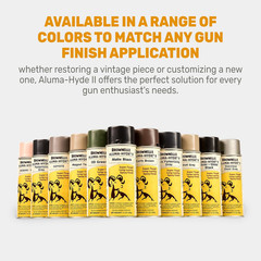 Aluma Hyde II Epoxy Firearm Finish Spray Coating Protection Paint Durable