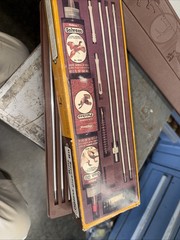 Vintage Outers P-477-22 Shotgun Cleaning Kit With Original Box Plastic Case Nice