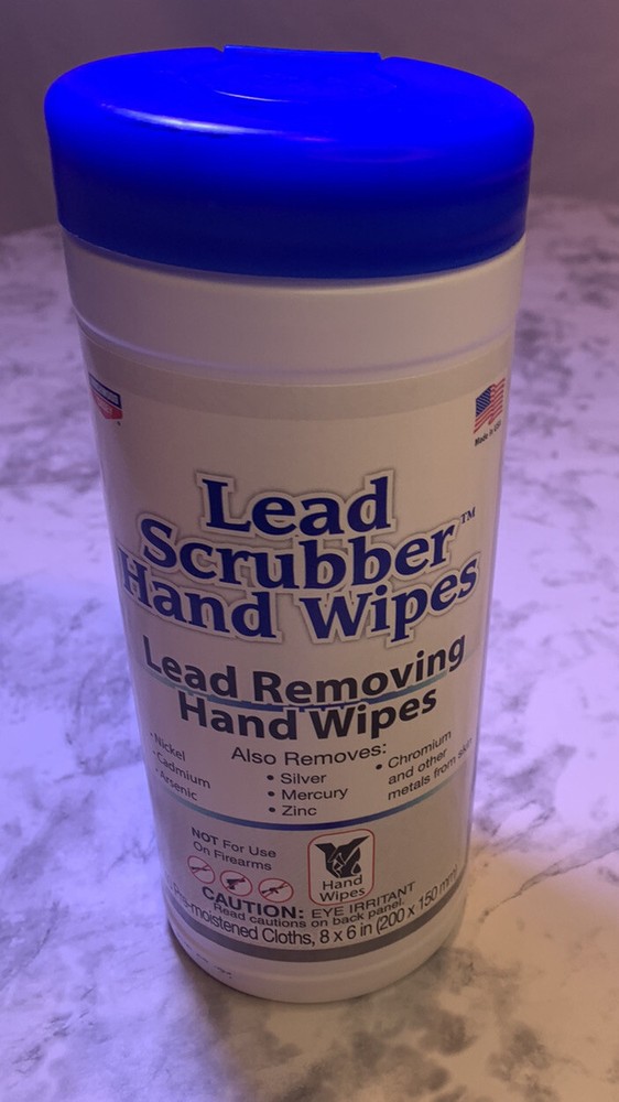 Birchwood Casey Lead Scrubber Hand Wipes Made in USA
