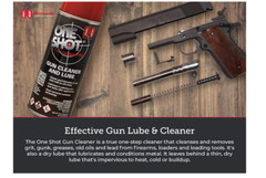 Hornady One Shot Gun Cleaner & Lube DynaGlide Plus Technology 10Oz Aerosol 99901