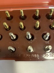 Tipton Beat Brass Gun Cleanings Brush Set Of 26 PCs Excellent Condition.