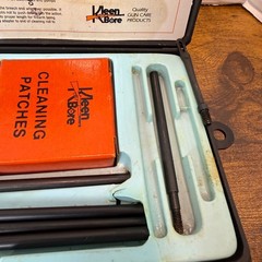 VTG Kleen-Bore Rifle Cleaning Kit K-Caliber Black Magic Steel Rod Prop Movie