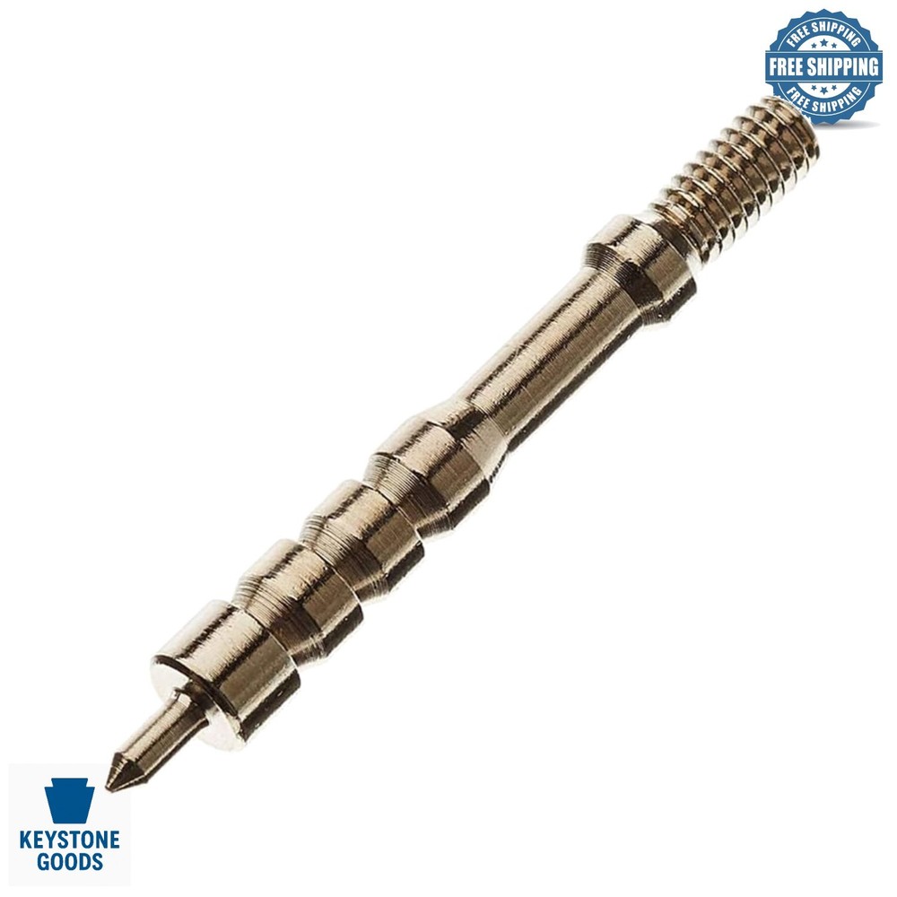 Bronze Brass .45 Cal Gun Jag | Solvent Proof, Threaded Cleaning Tool