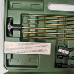 NEW GLORYFIRE Universal Gun Cleaning Kit for All Firearms In Green Case + Extras