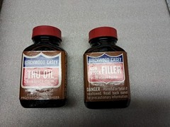 Vintage Birchwood Casey Stock Finish Kit Custom Tru-Oil Walnut Tone Filler