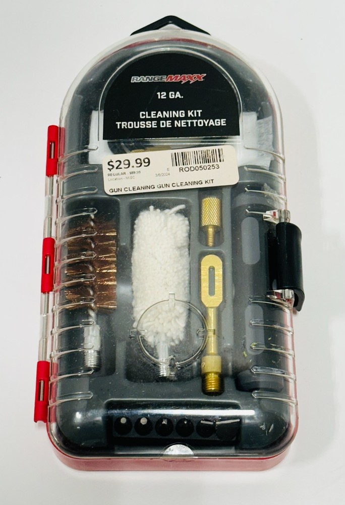 Rangemaxx 12 gauge cleaning kit Bass Pro Shops hunting gun smithing sporting