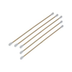 400 Pistol Rifle Gun Cleaning Swabs .22 .223 Caliber 5.56 MM 6 Inch Cotton