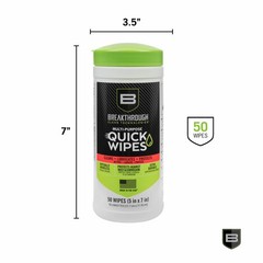 Multi-Purpose CLP Quick Wipes, 5″ x 6″, 50-Pack Canister