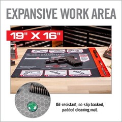 Real Avid Pro Pack for Glock – W/ Gun Mat, Cleaning Kit, 2-in-1 Tool + Mag Tool