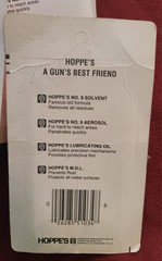 Hoppe’s Gun Cleaning Patches – 2 Sizes – 250 + Patches – No. 1204 & No. 1205
