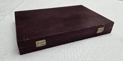 Used Gunmaster Model # UGC 76W Universal Cleaning Kit in Wood Box.
