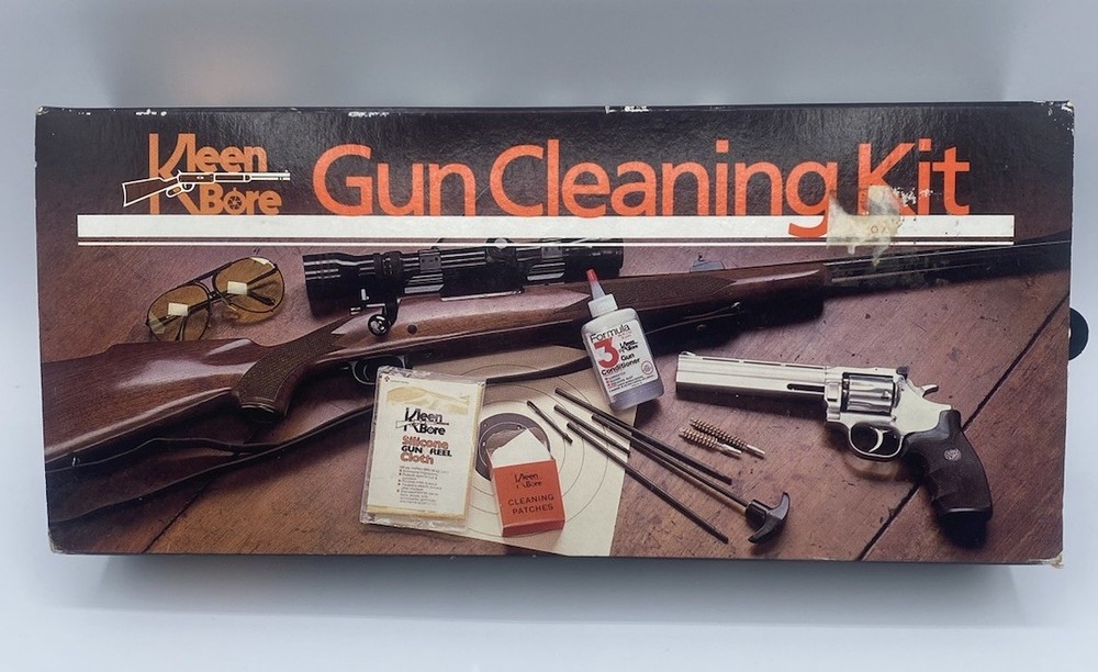 Vintage Kleen Bore Handgun Gun Cleaning Kit 38/357/9 mm Model PK-210