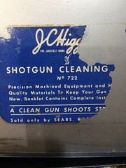 2 Vintage Cleaning Kit JC Higgins Rifle No. 722 & Sears Roebuck No. 2143