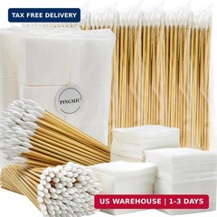 PINGMIC Gun Cleaning Supplies – Gun Cleaning Patches and Long Cotton Swabs Set,