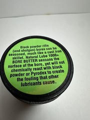 Thompson Center Bore Butter Lubricant for Muzzleloading Barrels (new Old Stock)