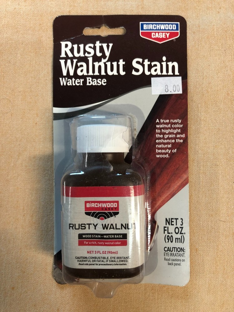 Birchwood Casey Gun Stock Stain (Walnut And Rusty Walnut Stain)