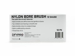 10 Pack- 12 Gauge Nylon Bore Brushes for Gun Cleaning and Maintenance