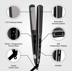 Professional 480 F Hair Straightener Iron with Titanium Plates Lizze Extreme