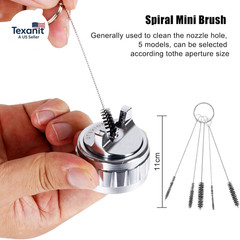 17Pcs Multi-Purpose Spray Gun Cleaning Kit,Nylon Brushes Paint Gun Cleaning Kit
