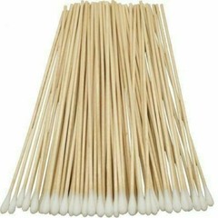 New 5pc Gun Cleaning Rifle Pistol 3 Brushes + 2 Picks w / 100pc Cotton Swabs