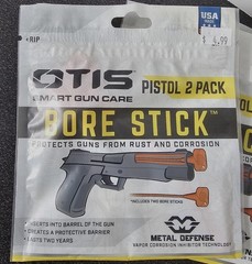 Otis Technologies Metal Defense Pistol Bore Stick 2 Pack FG-VC-PST2 (5 Packs)