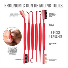 Real Avid Accu-grip Picks & Brushes for Gun Cleaning