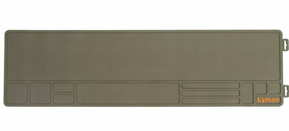 Lyman Essential Rifle Maintenance Mat 10″ x 36″ Rubber Range Gear Gun Cleaning