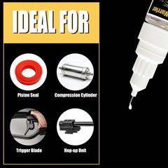 Air Gun Lubricant Oil – 2x20ml for Seals, O-Rings, Pistons & Metal Parts