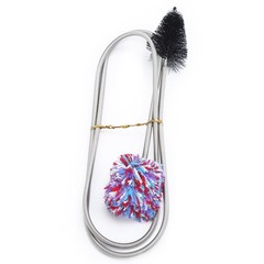 Bore Snake Brush Flexible Mouthpiece Cleaner For Saxophone Instrument Cleaning