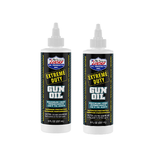 Lucas Extreme Duty Gun Cleaner Oil / Lubricant 8 OZ 10870 – Qty 2