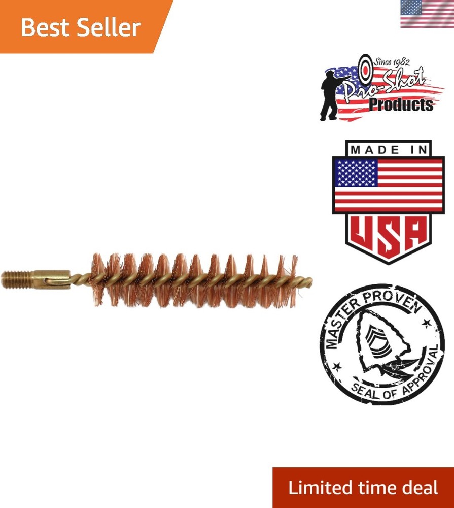 .50 Caliber Bore Brush – Durable Brass Core for Black Powder Firearms