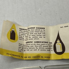 Vintage Terrific Fit-All Gun Cleaner And Polisher Kit 12 16 20 Gauge Stella Prod