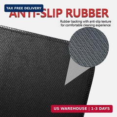 24″x12″ Gun Cleaning Mat and Long Cotton Swabs – Thick Mat for All Equipment Mai