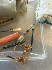 German RIFLE, PISTOL CLEANING KIT IN CANISTER RG57 TGL 108-54004