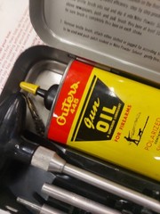Vintage Outers Gunslick Rifle Cleaning Kit 477 30 Cal 478 Shotgun Pistol Red Box