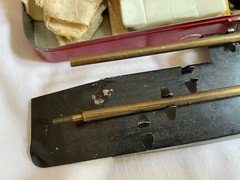 Vintage Outers Gunslick Rifle Cleaning Kit in Red Metal/Tin Box/Case – No. 477